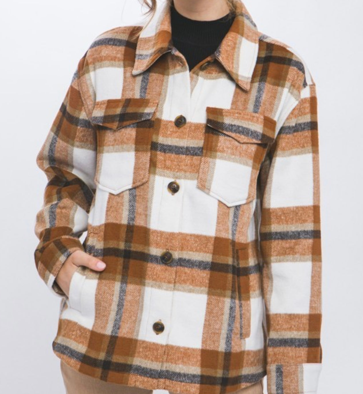 Just Give Me A Latte Button Down
