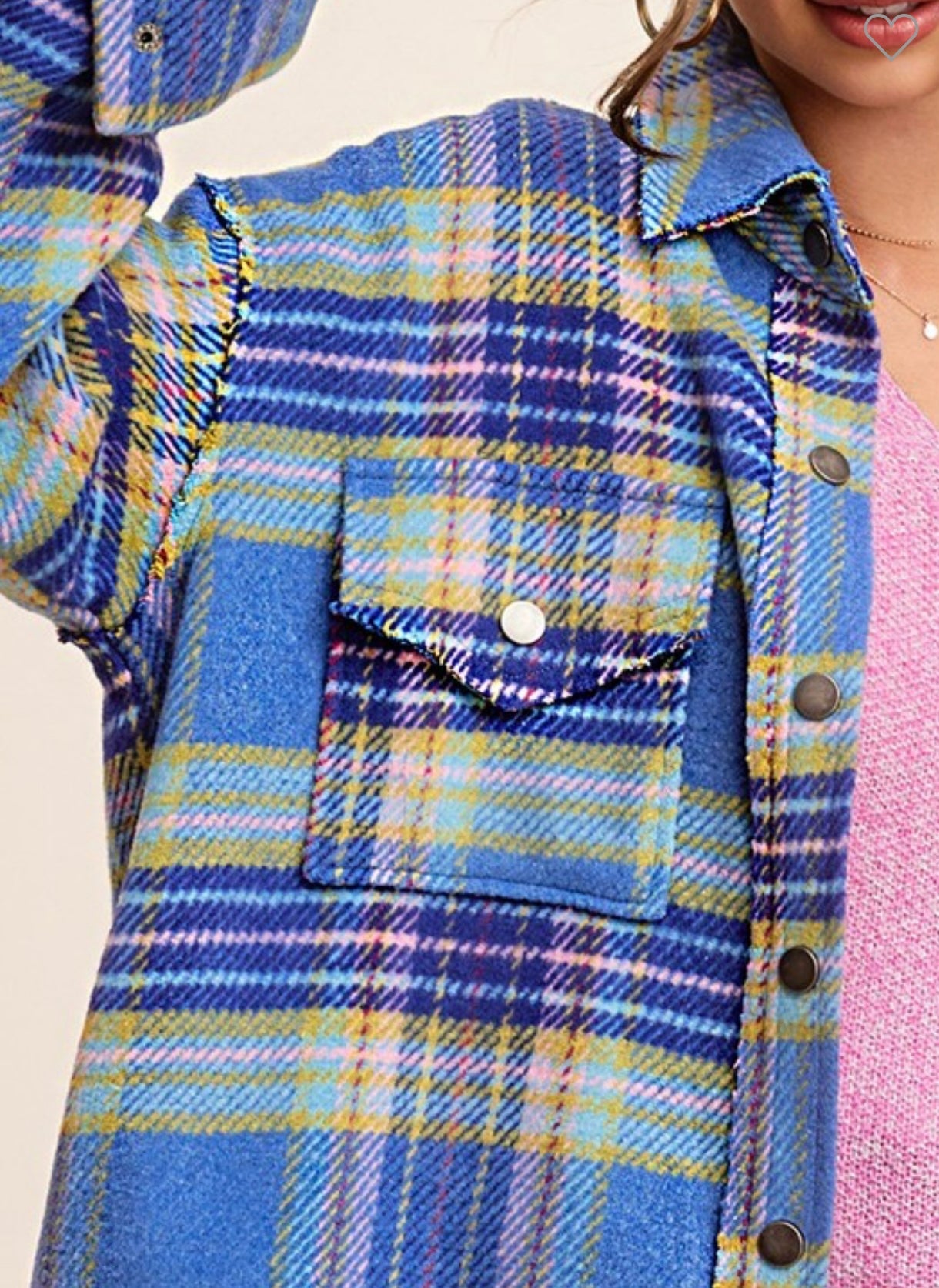Cornflower Rain Button Down