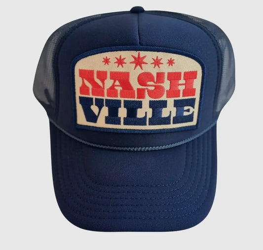 Nashville Patch Trucker Hat