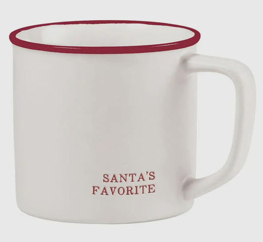 Santa’s Pick Ceramic Coffee Mug- Dishwasher Safe