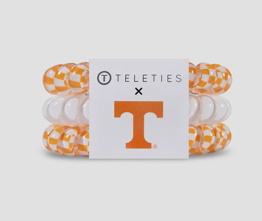 Spiral Hair Coils- Large- Univ. of Tennessee Hair Ties