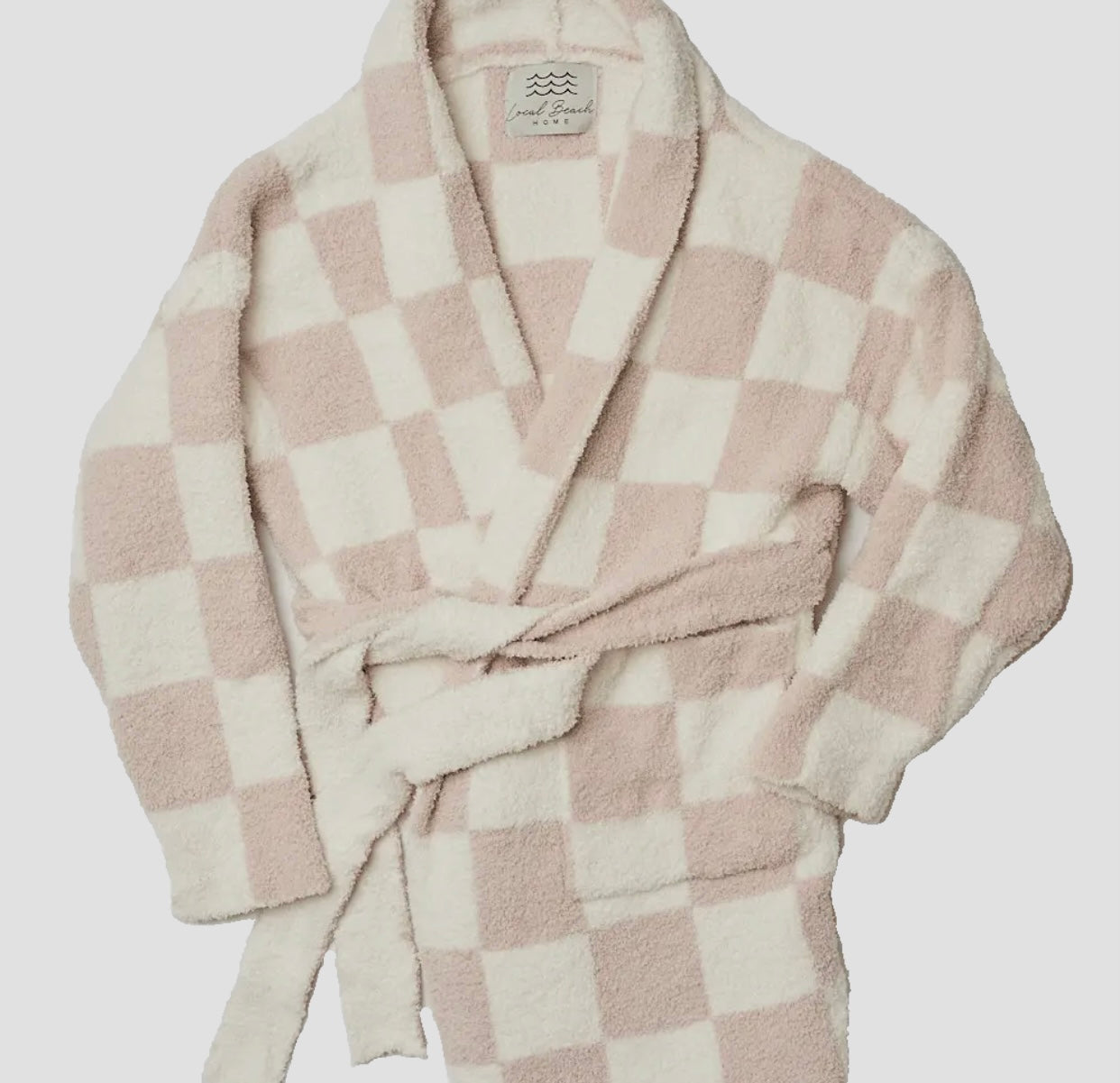 Checker Luxe Robe