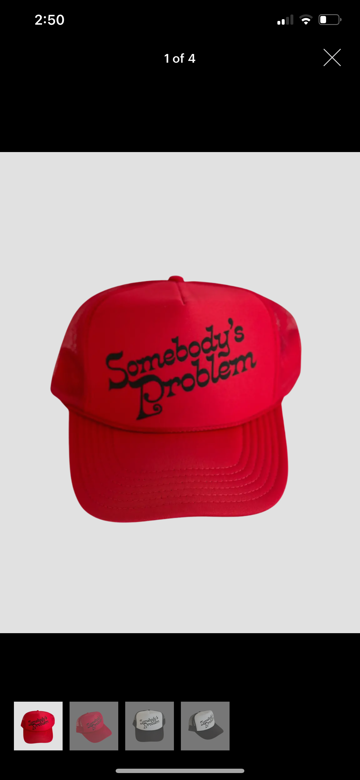 Somebody’s Problem Trucker Hat