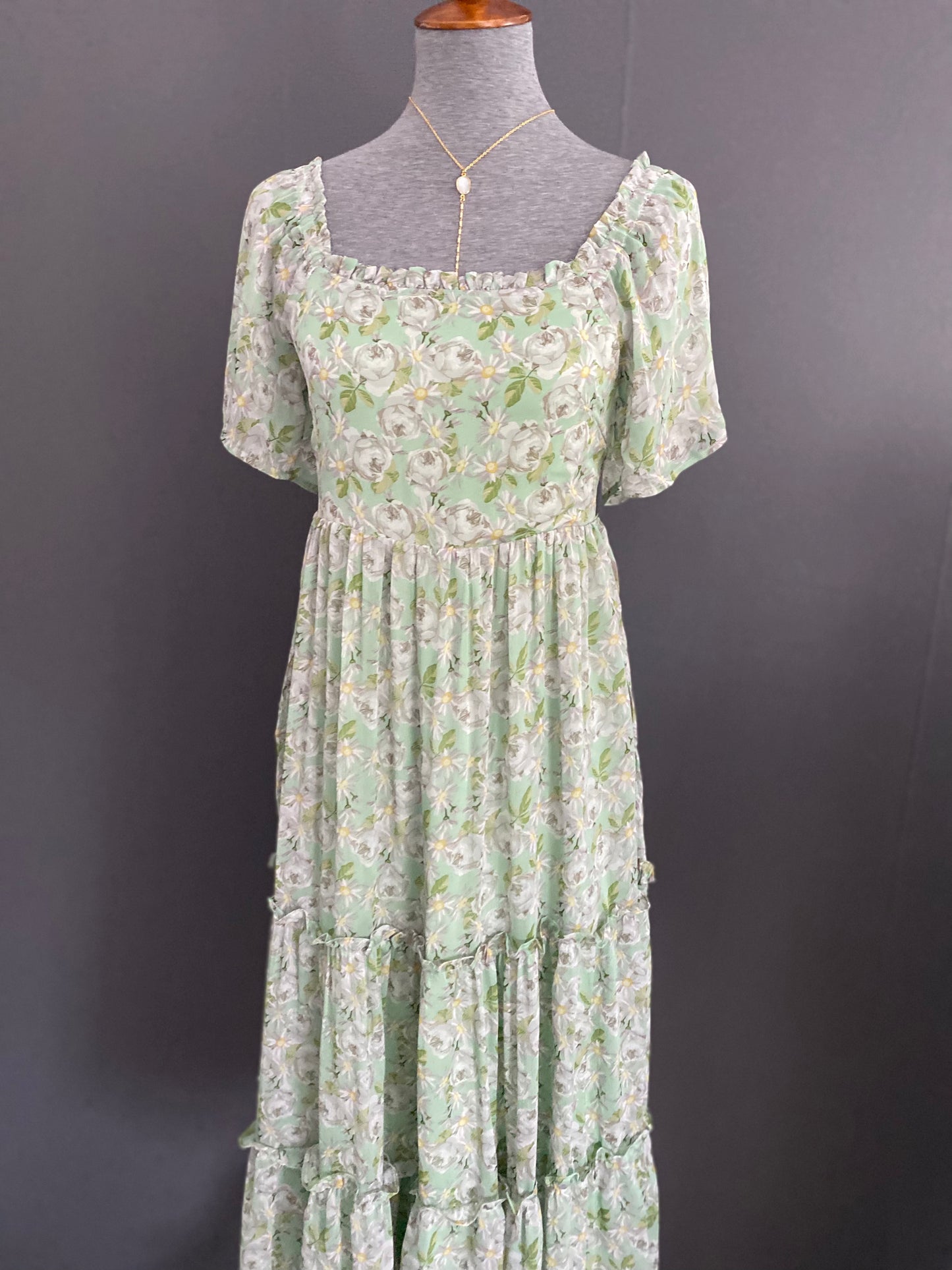Pistachio Fields Dress